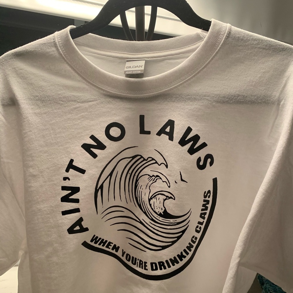 White claw shirt